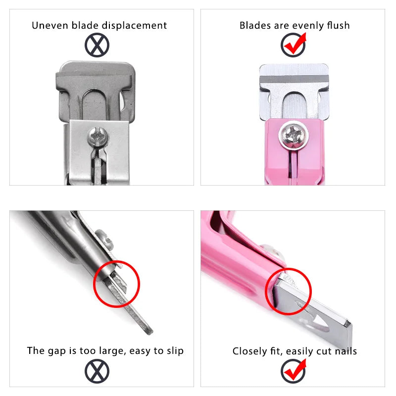 Professional Fake Nail Cutter Nail Cipper Tips Cutter U Type