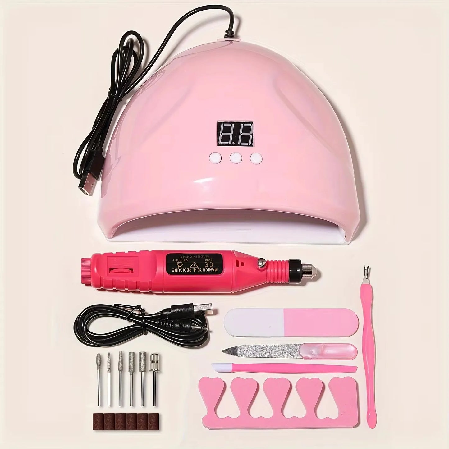 Lipanails™ LumiGlow Gel Nail Lamp Kit