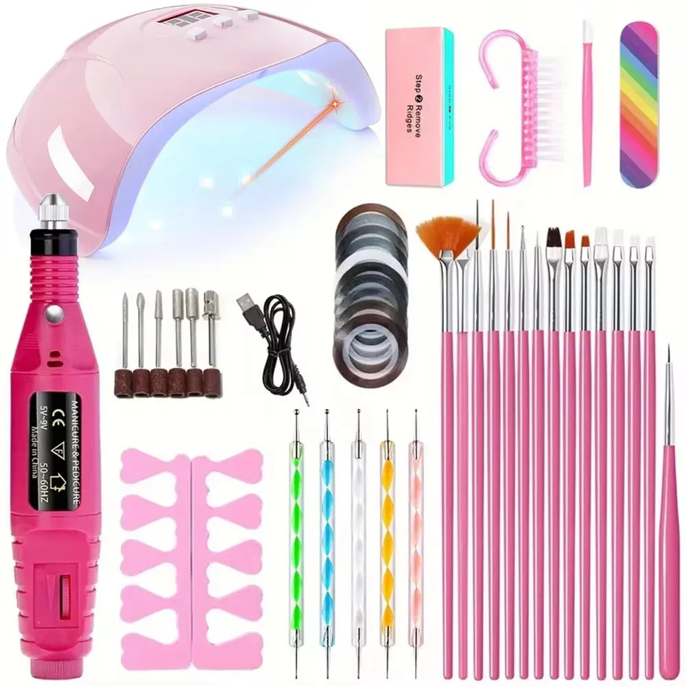 Lipanails™ LumiGlow Gel Nail Lamp Kit