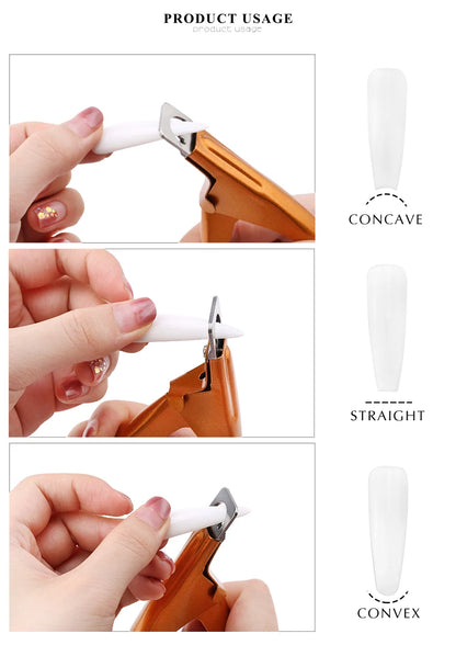 Professional Fake Nail Cutter Nail Cipper Tips Cutter U Type