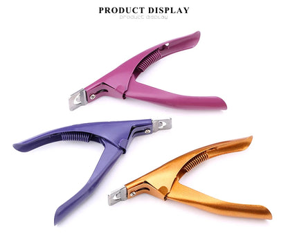 Professional Fake Nail Cutter Nail Cipper Tips Cutter U Type