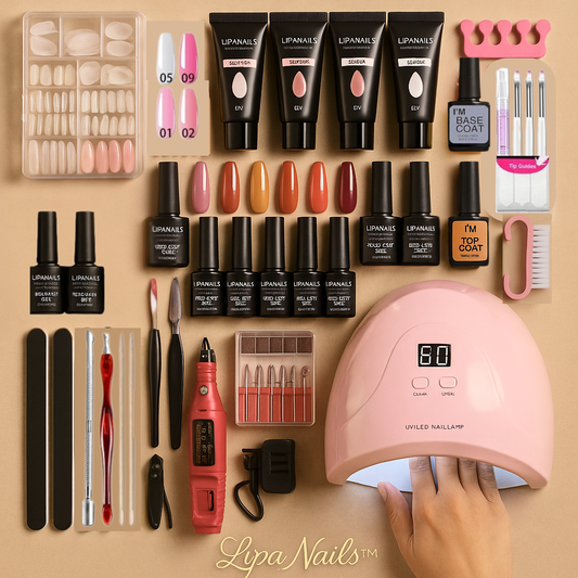 Lipanails™ Pro Luxe Gel Kit Salon Nails at Home